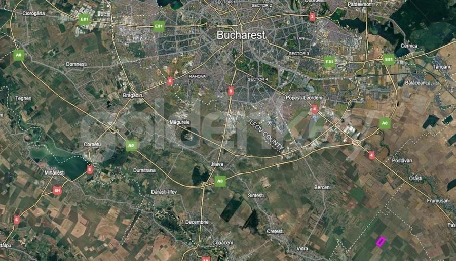 Teren agricol extravilan de 196378 mp, în Colibași