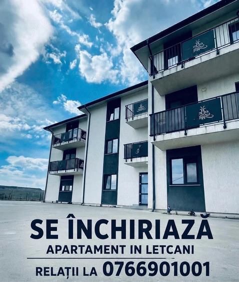 Apartament cu 2 camere decomandat, mobilat în Lețcani