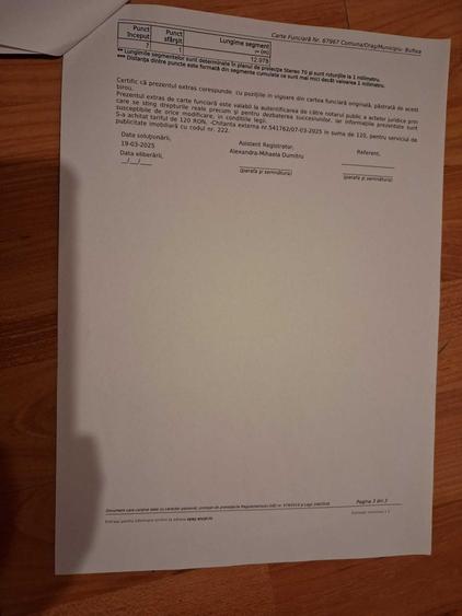 Teren de 2000 mp, în Buciumeni