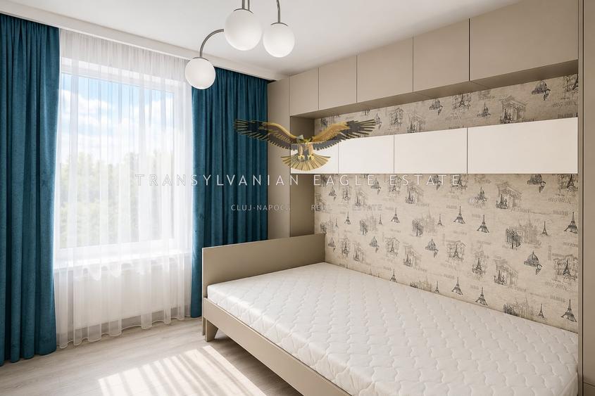 Apartament cu 3 camere semidecomandat, mobilat în Hașdeu
