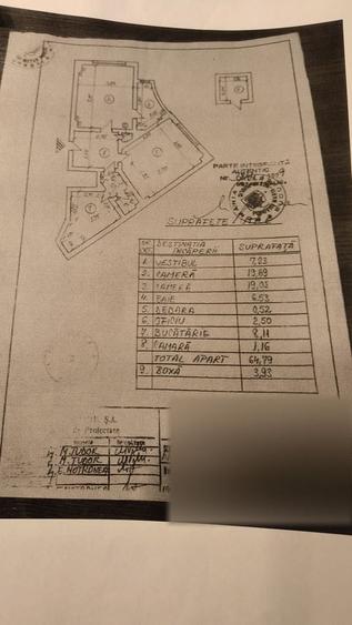 Apartament cu 2 camere, mobilat în P-ța Sfinții Voievozi