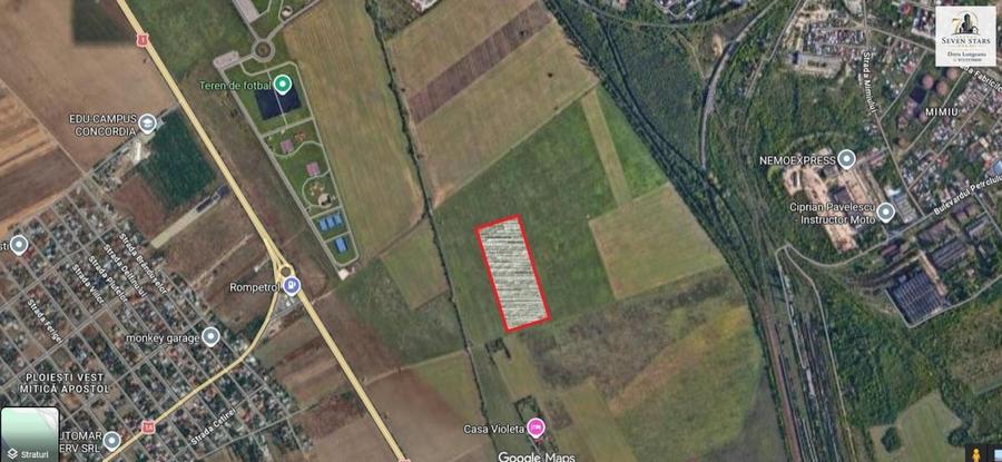 Teren intravilan de 20001 mp, în Vest