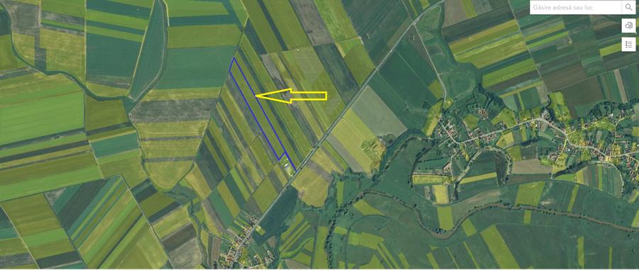 Teren agricol extravilan de 74615 mp, în Reci