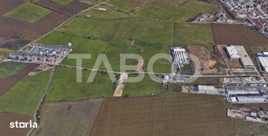 Teren de 3000 mp, în Central