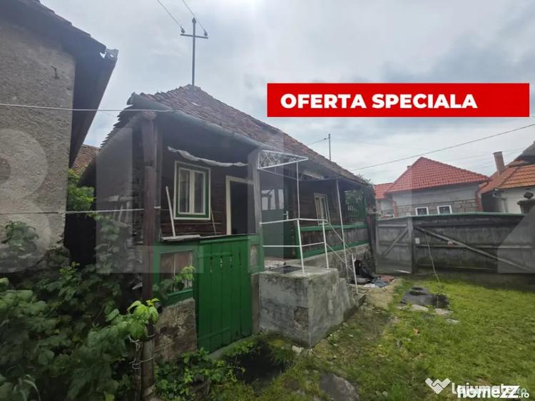 Casă cu 2 camere cu Teren 982 Mp în Bixad