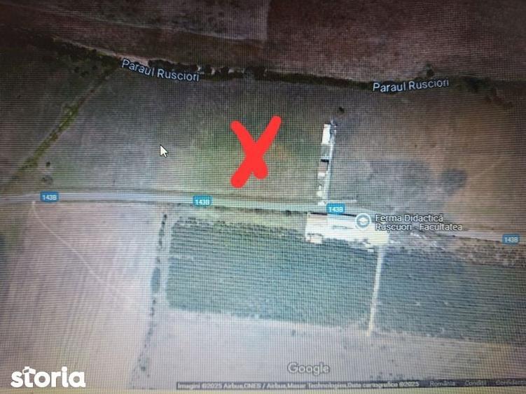 Teren de 2563 mp, în Șura Mică
