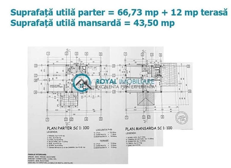 Casă individuală cu 4 camere cu Teren 1200 Mp în Valea Călugărească