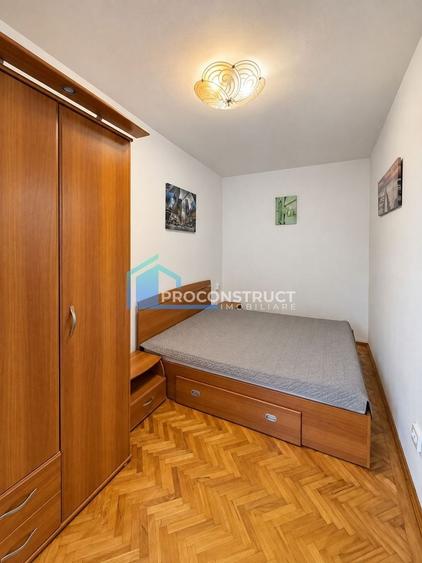 Apartament cu 2 camere semidecomandat, mobilat în P-ța Unirii