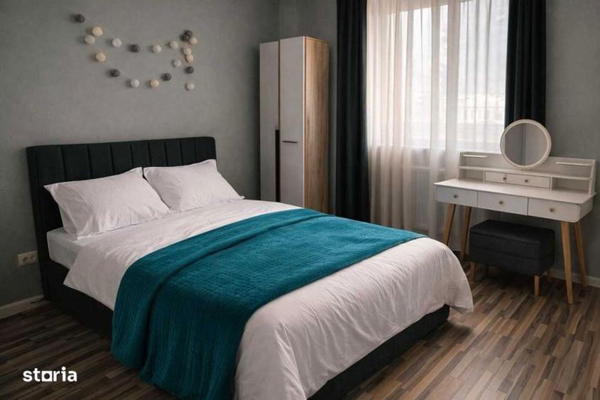 Apartament cu 3 camere semidecomandat, mobilat în Parcul Circului
