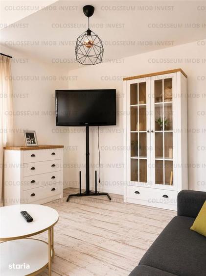 Apartament cu 2 camere semidecomandat în Central