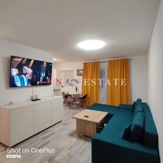 Apartament cu 3 camere semidecomandat, mobilat în Berceni