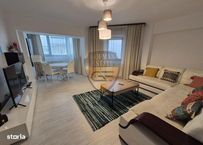 Apartament cu 2 camere, mobilat în Faleza Nord