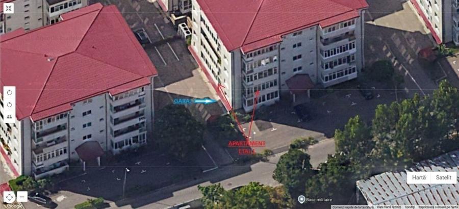 Apartament cu 3 camere decomandat, mobilat în Antiaeriană