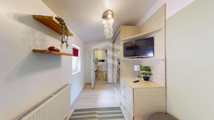 Apartament cu 3 camere decomandat, mobilat în Universitate