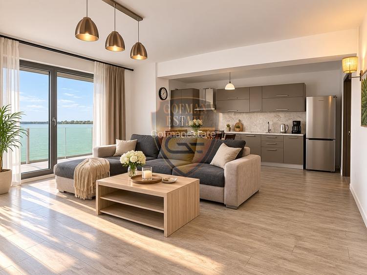 Vila Sofia, 2 camere 2 b, Statiunea Mamaia, vedere frontală la lac