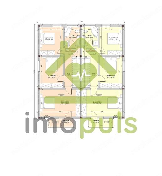 Duplex Giroc, spatios cu 3 dormitoare - 11