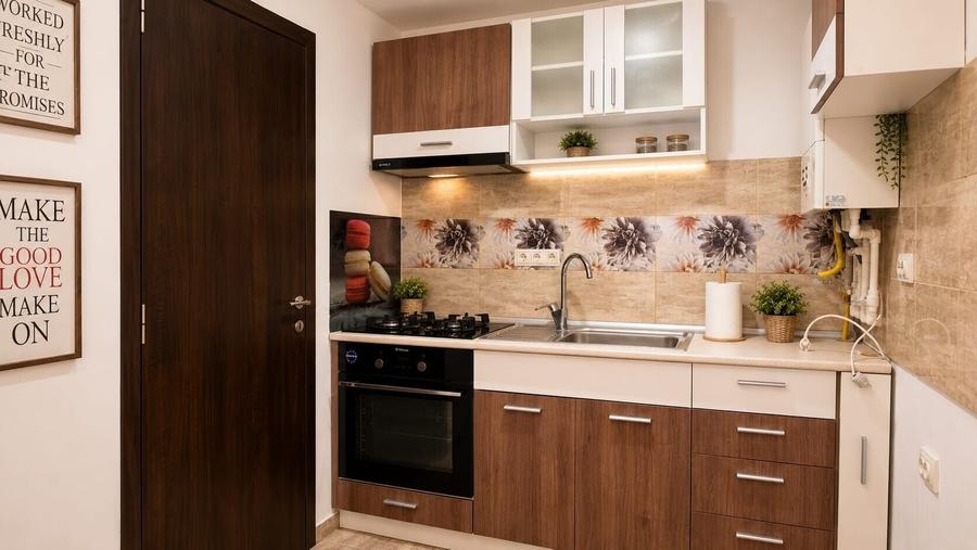 Apartament mobilat/utilat, loc de parcare, 5 min Metrou - 8