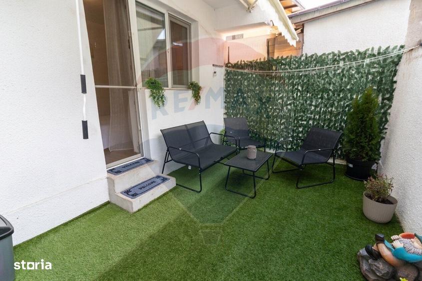 Apartament cu 2 camere, mobilat în Apusului