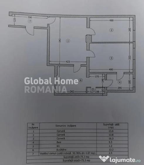 3 Camere 76 mp | Universitate - J.L. Calderon | Fara Risc sa - Bucuresti (Bucuresti-Ilfov) - 7