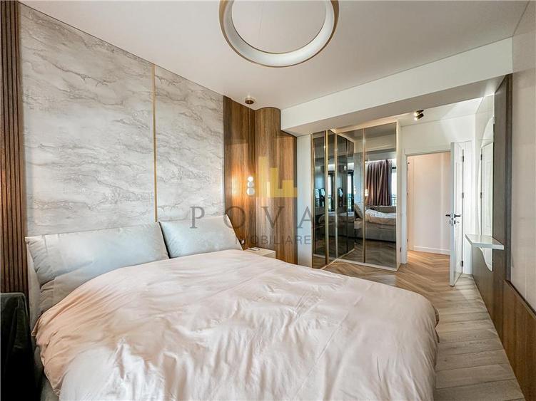 Apartament cu 3 camere semidecomandat, mobilat în Pipera