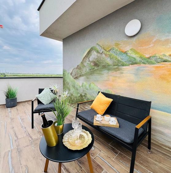 Apartament cu 2 camere semidecomandat, mobilat în Central