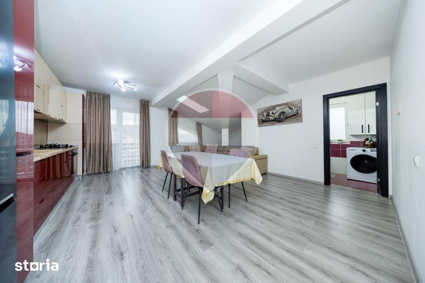 Apartament cu 2 camere, mobilat în Sânpetru