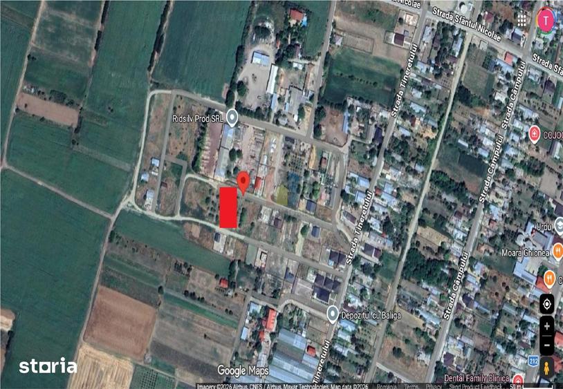 Teren de 450 mp, în Chiscani
