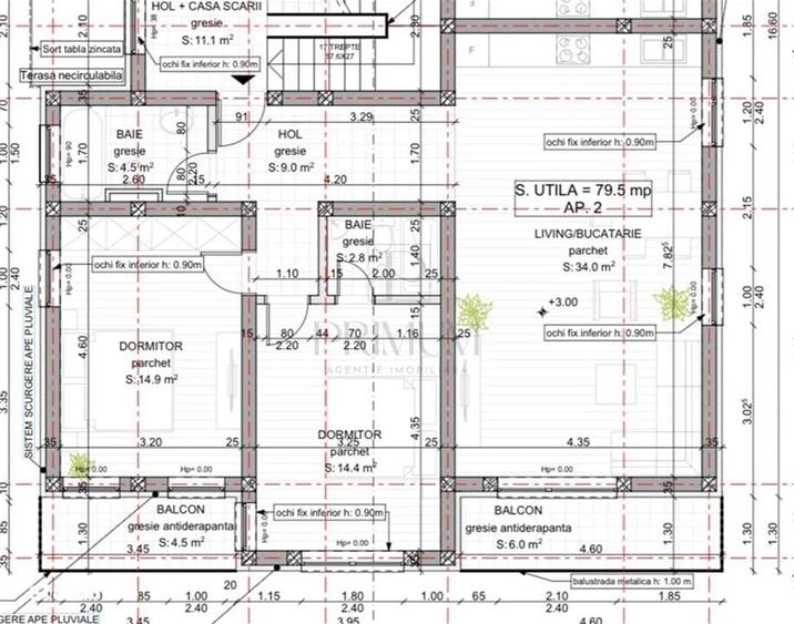 Apartament cu 3 camere decomandat, mobilat în Dumbrăvița