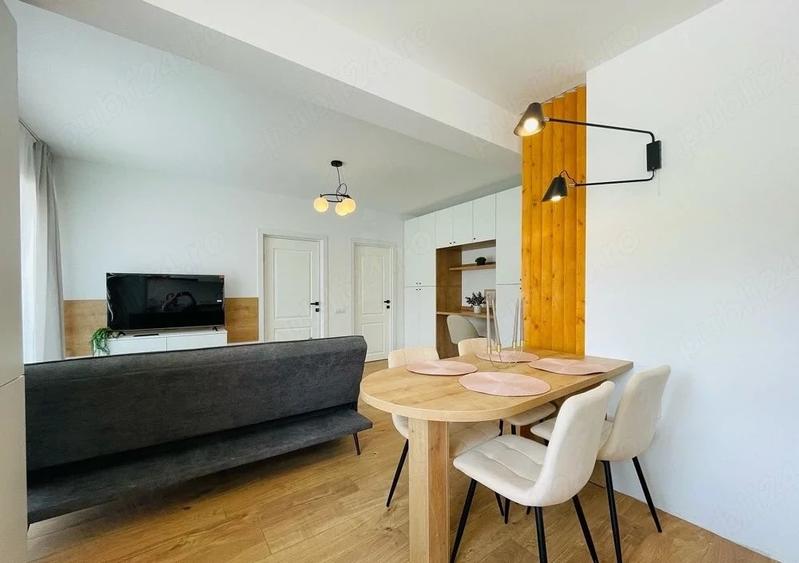 Apartament cu 2 camere semidecomandat, mobilat în Florești