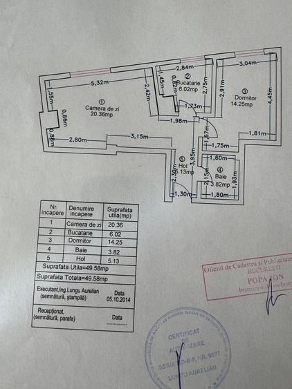 Apartament cu 2 camere decomandat în Tudor Vladimirescu
