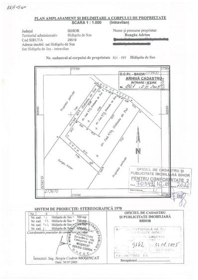 Teren de 2376 mp, în Hidiș