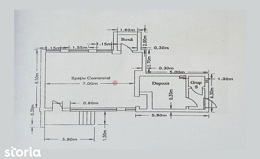 Spatiu comercial cu vizbilitate mare - 1