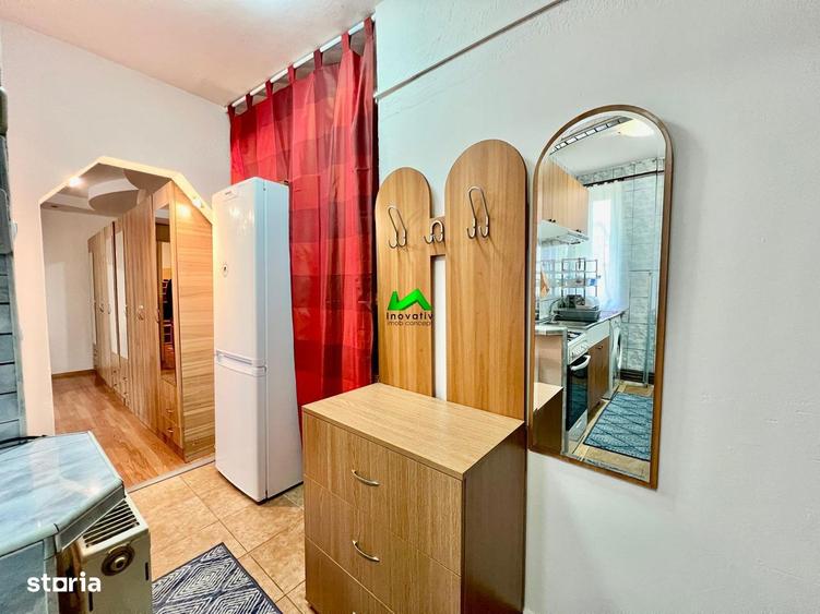 Apartament cu 2 camere nedecomandat, mobilat în Cedonia