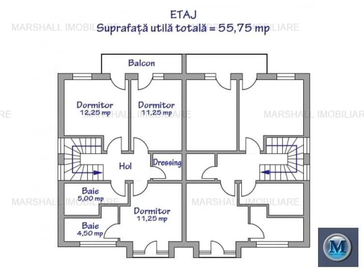 Casa cu 4 camere de vanzare in Paulesti, 123,25 mp #17164 - 14