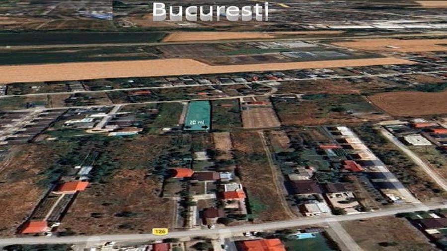 Casă individuală cu 3 camere cu Teren 2500 Mp în Cornetu