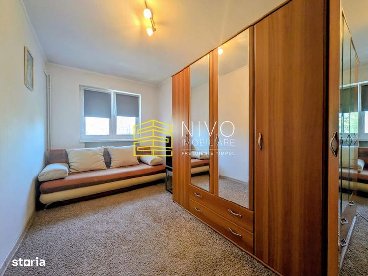 Apartament cu 3 camere semidecomandat, mobilat în Budai