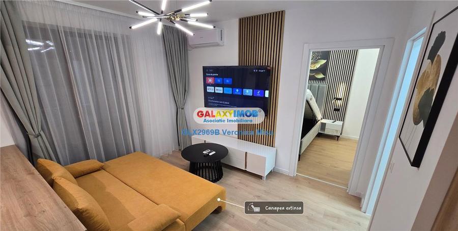 Apartament cu 2 camere decomandat, mobilat în Theodor Pallady