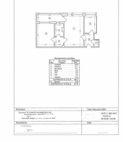 2 camere | bloc reabilitat | 400 m Metrou Lujerului - 10