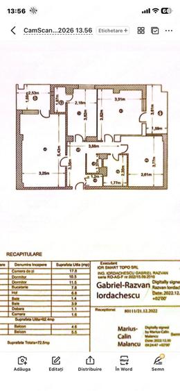 Apartament 3Camere Etaj 1 Exercitiu Stradal - 1