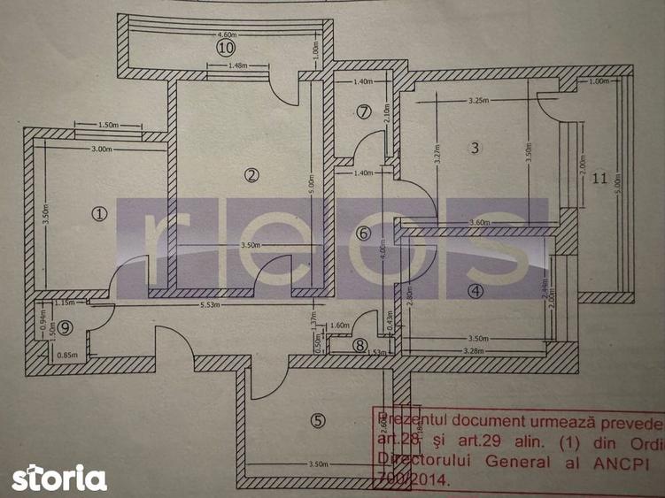 Apartament cu 4 camere decomandat, mobilat în Tei