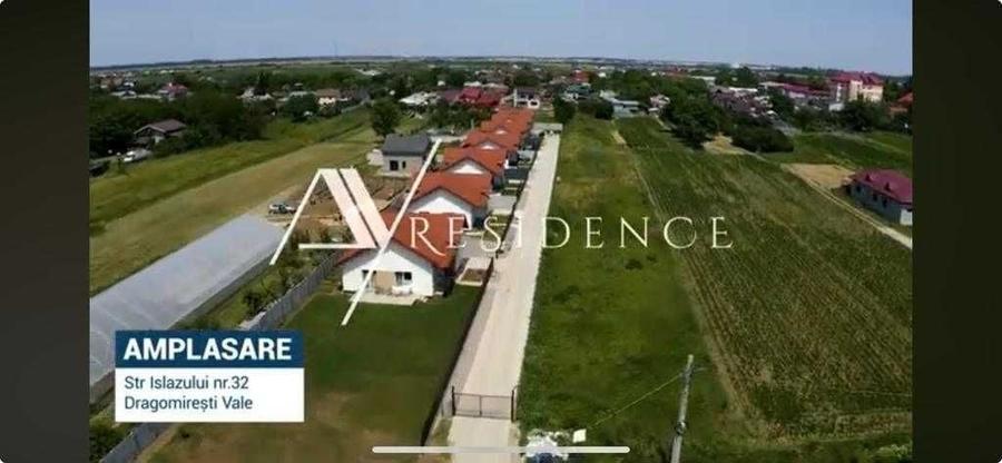 Casă cu 4 camere cu Teren 227 Mp în Chiajna