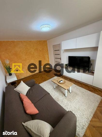 Apartament cu 2 camere decomandat, mobilat în Calea București