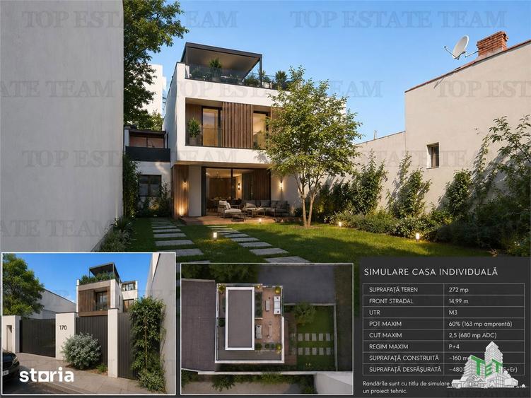 Teren de 272 mp, în Centrul Civic