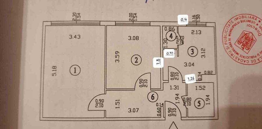 Apartament cu 2 camere, mobilat în Drumul Taberei