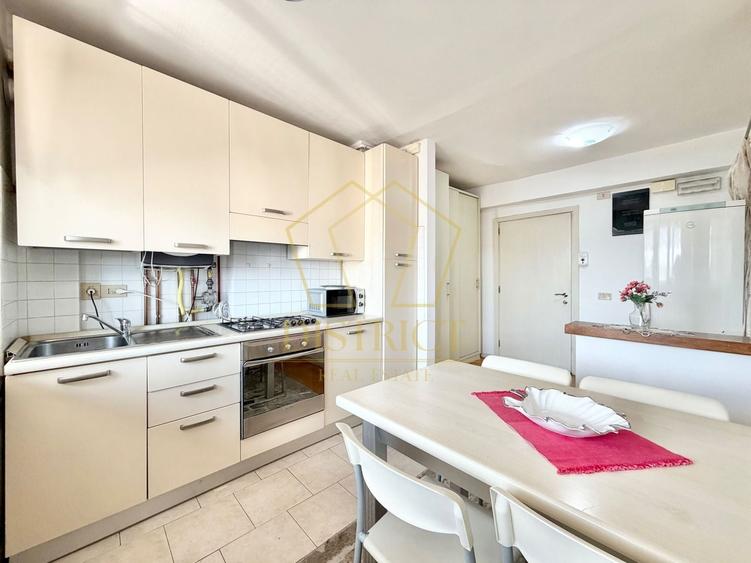 Apartament cu 2 camere semidecomandat, mobilat în Ultracentral