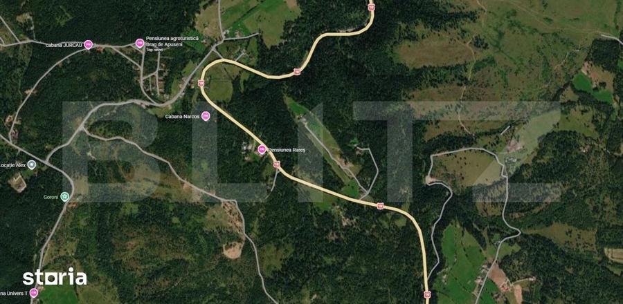 Teren de 4500 mp, în Călățele