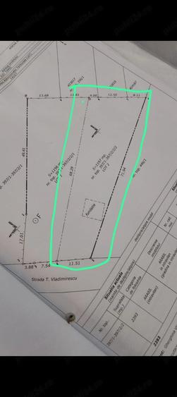 Casă cu 2 camere cu Teren 1198 Mp în Central