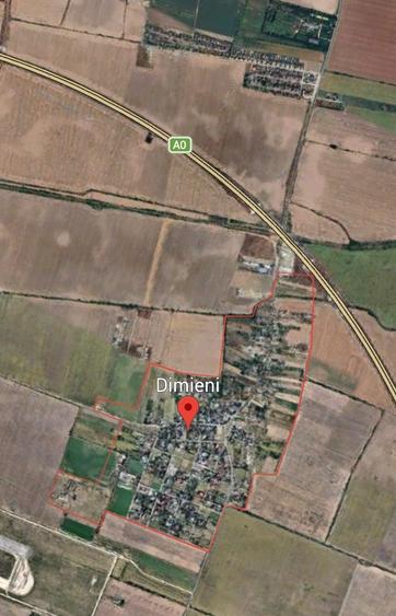 Teren Construcții intravilan de 10850 mp, în Dimieni