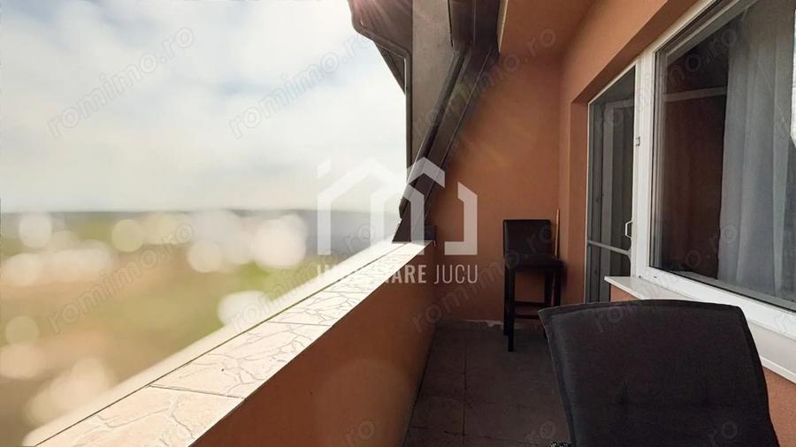 Apartament cu 3 camere semidecomandat în Jucu