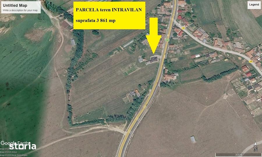 Teren de 3616 mp, în Ceica